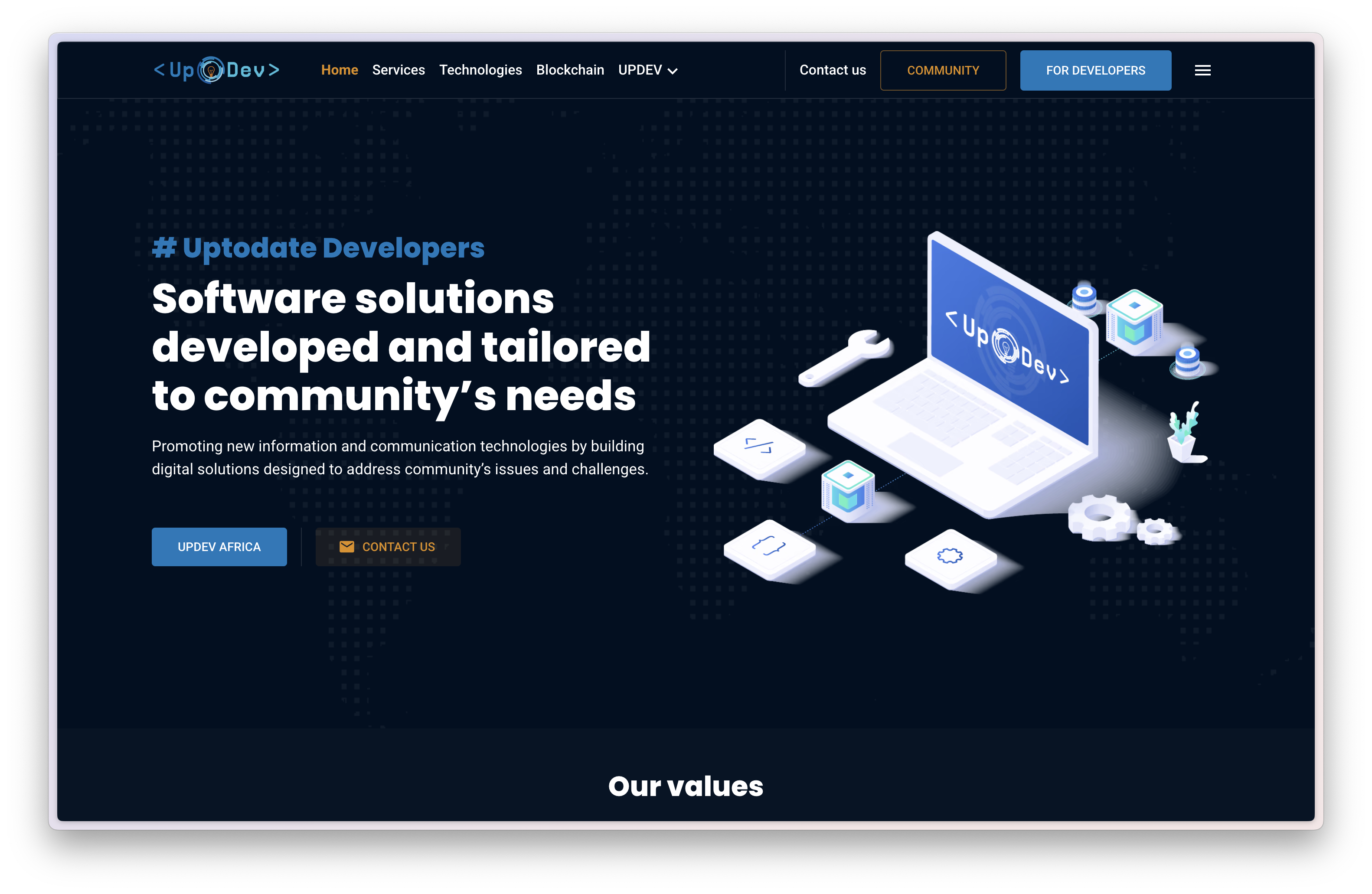 Uptodate Developers Homepage